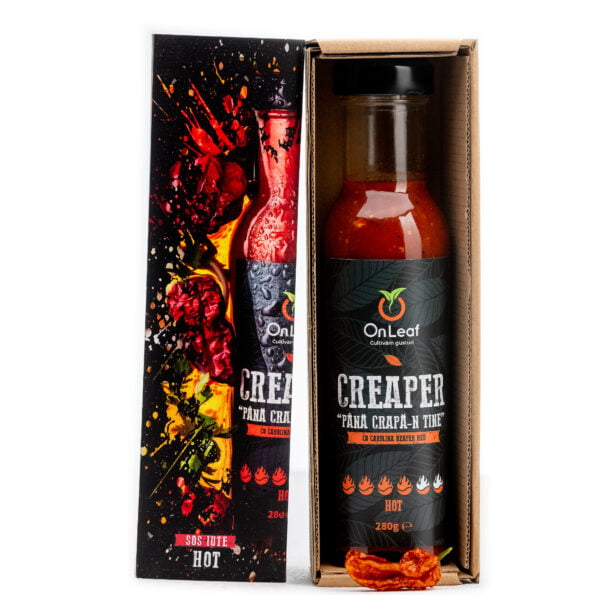 Sos Iute CREAPER Hot, cu Carolina Reaper Red